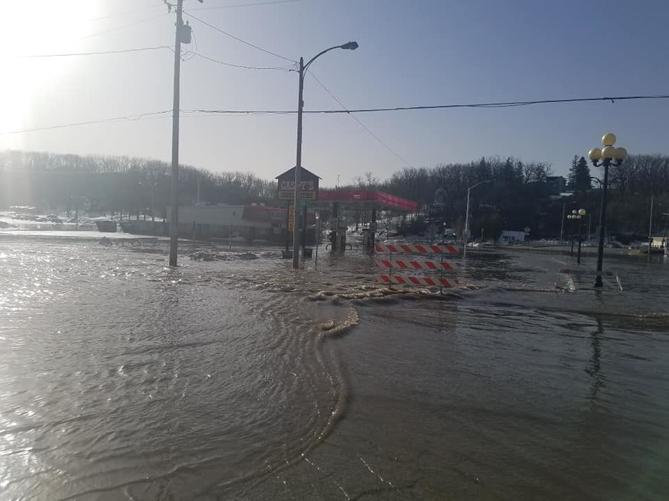 Flooding in Darlington